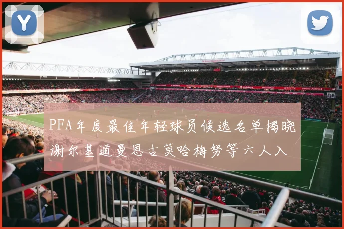 PFA年度最佳年轻球员候选名单揭晓谢尔基道曼恩古莫哈梅努等六人入围
